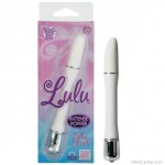 Luxus fehér ultra vékony rúdvibrátor, Lulu 13 cm