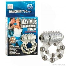 Vibrációs péniszgyűrű, Maximus dupla hurkos, gyöngyös erekciógyűrű