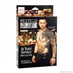 Férfi szexbaba 21 cm-es műpénisszel Nick Hawk Gigolo