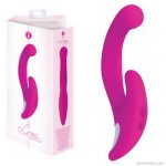 Masszírozó vibrátor Linea duó, a hüvely és csikló együttes izgatására