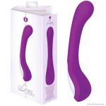 Vibrátor, tölthető szilikon g-pontra ívelő Linea 21 cm