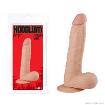 Realisztikus dildó, letapasztható 9″ (23 cm-es) Hoodlum