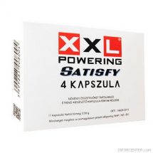 XXL Powering Satisfy potencianövelő kapszula férfiaknak 4 és 8 db-os