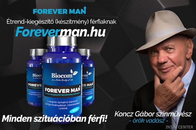 Forever Man potencianövelő kapszula férfiaknak, Biocom 90 db